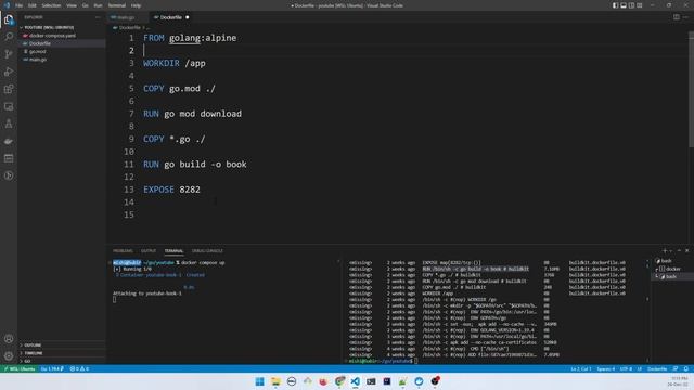 Multi stage docker with Go смотреть онлайн