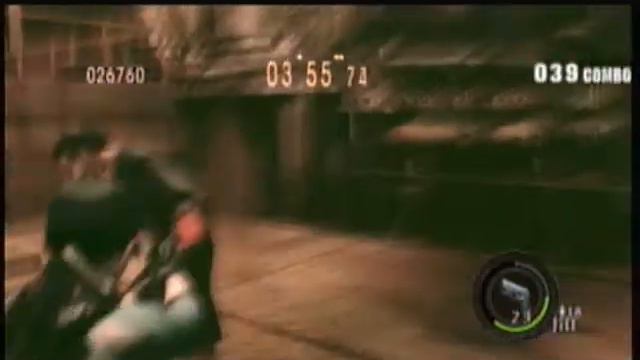 Resident Evil 5 The Mercenaries Solo - Jill BSAA (Missle Area) смотреть онлайн