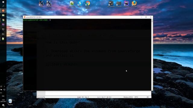 Create shortcut for WSL apps inside Windows 10 (Windows Subsystem Linux) смотреть онлайн