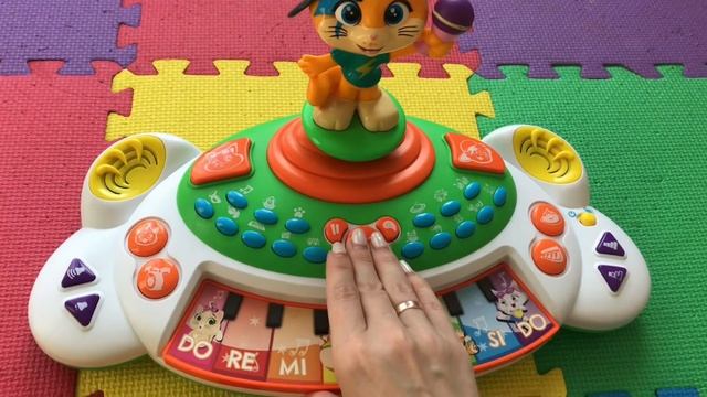 Chicco Piano 44cats Пианино 44 котенка Полный обзор смотреть онлайн