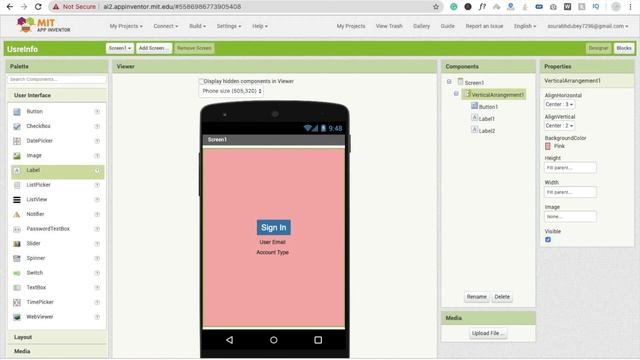 How to make a sign up page in MIT app inventor смотреть онлайн