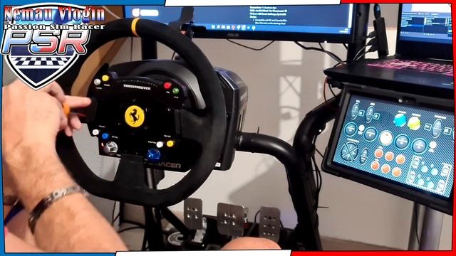 Modif Trustmaster TS-PC Racer Ferrari 488 Challenge avec Acelith Design Italia смотреть онлайн