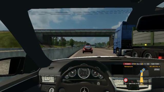 ETS 2 ( mercedes benz c63 ) modu смотреть онлайн