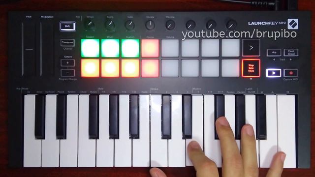Performance de Loop no Launchkey Mini mk3 e Ableton Live 10 Lite - Música Serena смотреть онлайн