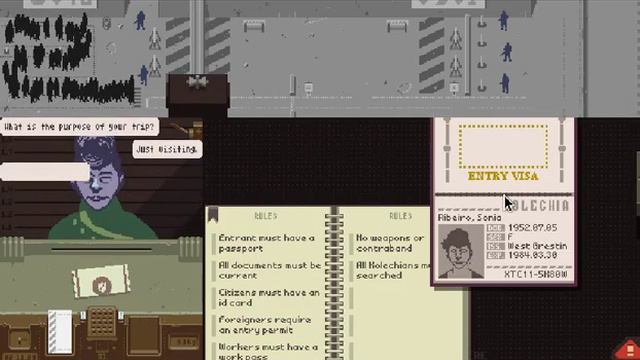 What have i done l Papers please #7 смотреть онлайн