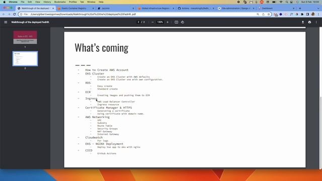 Deploy Django Backend & Vue Frontend to AWS EKS Series Overview смотреть онлайн