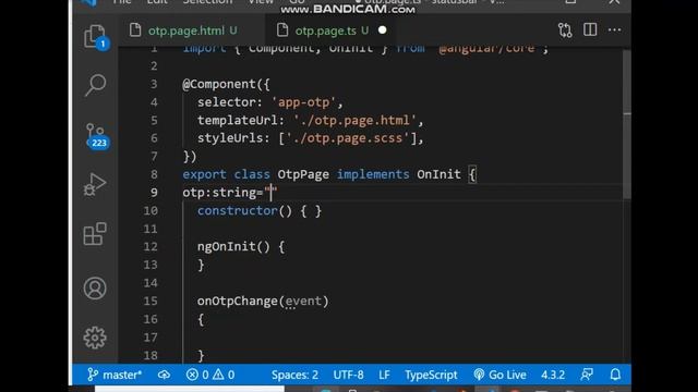 creating OTP input in ionic app смотреть онлайн