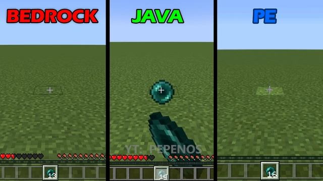 sounds of minecraft JAVA vs BEDROCK vs POCKET EDITION смотреть онлайн
