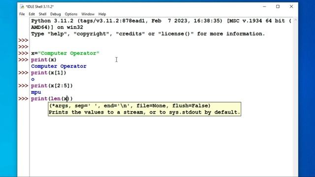 #P149 - py : 6 - Use String in Python смотреть онлайн