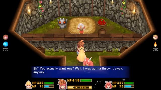 Secret of Mana Part 33 - The Sea Hare's Tail (Side Quest) Gameplay Walkthrough смотреть онлайн