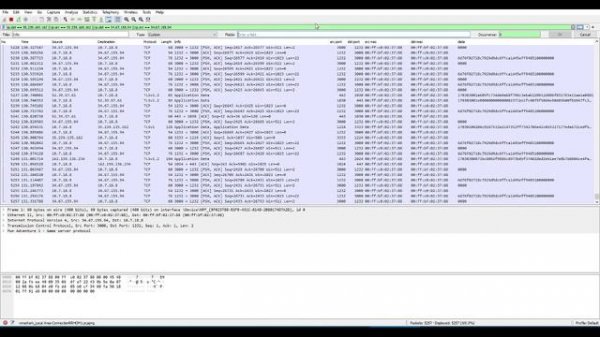 Special Topics: Game Hacking - 2022 - Using Wireshark and LUA to capture and parse game packets.