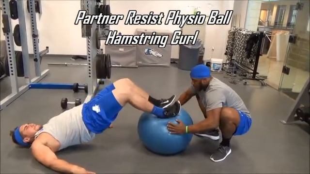 Partner Resist Physio Ball Hamstring Curl смотреть онлайн