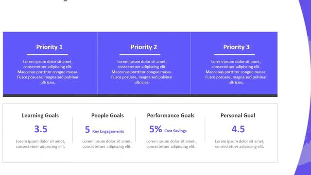 30 60 90 Day Plan Template For Perfect Goal Setting And Productivity | Animated PowerPoint Template смотреть онлайн