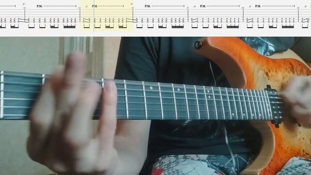 Rammstein - du hast (guitar cover) + tabs смотреть онлайн