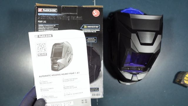 PARKSIDE PERFORMANCE PSHP 1 A1 [ Automatic Welding Helmet ] смотреть онлайн