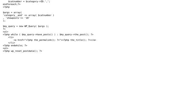 Wordpress: How can i list random post from multiple category? смотреть онлайн