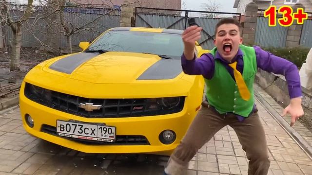 Mr. Joe found Car Keys in an Empty Underground Parking & found Chevrolet Camaro 13+ смотреть онлайн
