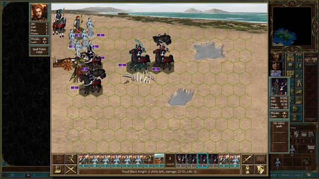 Jeremy in search of the Grail! Heroes 3 Horn of the Abyss Part 21 смотреть онлайн