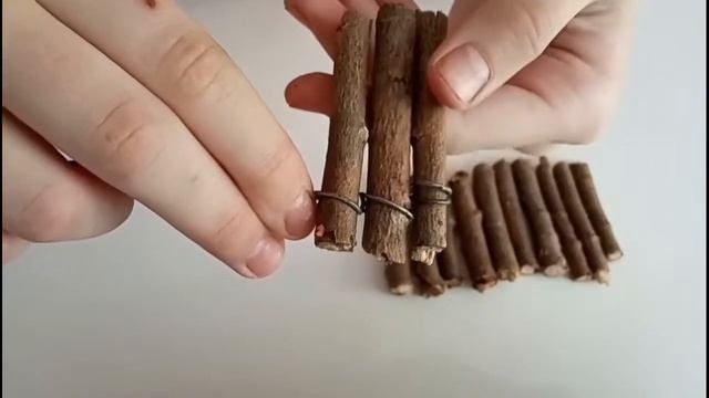 Мостик для хомяка своими руками!!! Игрушки для хомяка смотреть онлайн
