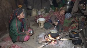 Myvillage official videos EP 753 || Cooking green vegetables in the village