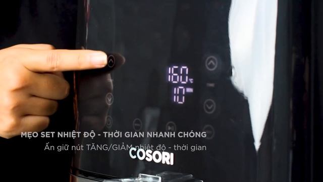 HƯỚNG DẪN SỬ DỤNG NỒI CHIÊN KHÔNG DẦU COSORI CP258 смотреть онлайн