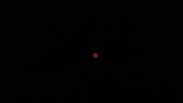 Красная луна в Уфе ночь с 24 на 25 мая 2016 года