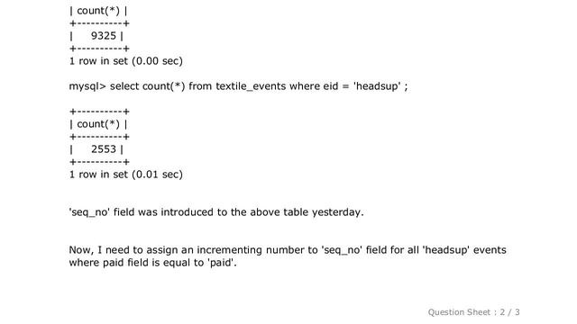 MySQL : MySQL update a field with an incrementing variable смотреть онлайн