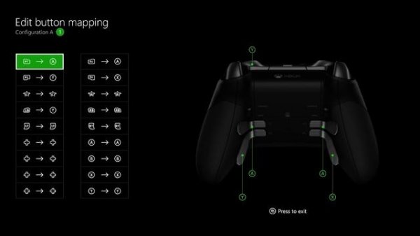 Настройка геймпада Xbox Elite Wireless Controller на Xbox One