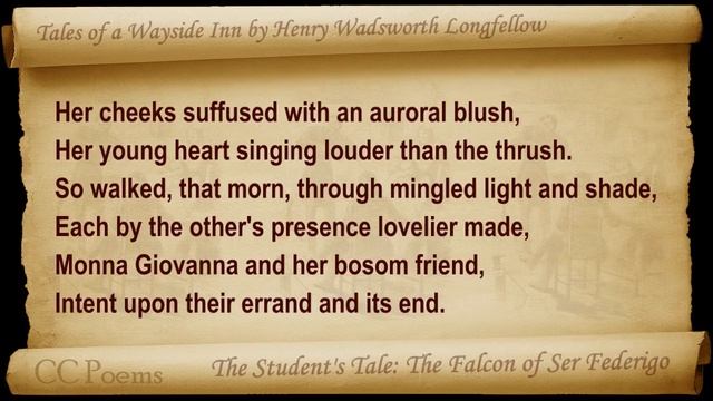 03 - Tales of a Wayside Inn - The Student's Tale - The Falcon of Ser Federigo смотреть онлайн