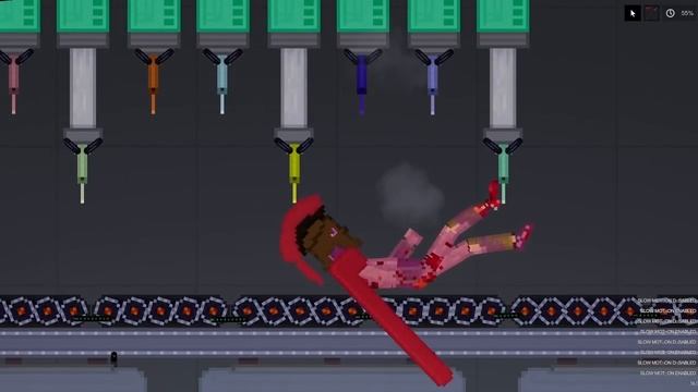 Torture Factory vs The 300 Spartans in People Playground смотреть онлайн