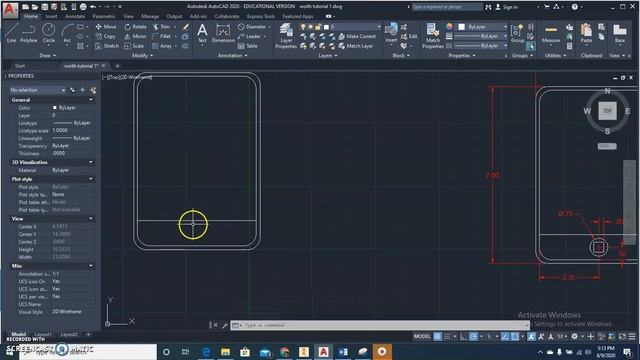 Autocad Tutorial 1 1c :Ipad