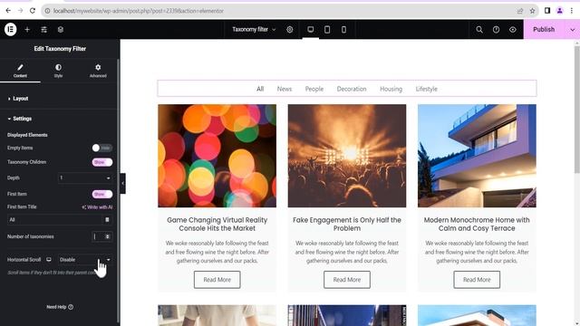 Elementor Tutorial: Filter PRODUCTS And POSTS In Loop (Taxonomy Filter)