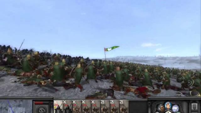 Third Age Total War: Isengard campaign: First battle vs Rohan. смотреть онлайн
