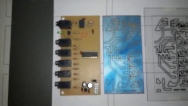 Finished MIDI Thru utility module