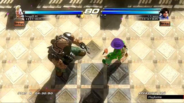 Jack-6 (Tekken Tag Tournament 2) Walkthrough arcade mode and ending cutscenes. смотреть онлайн