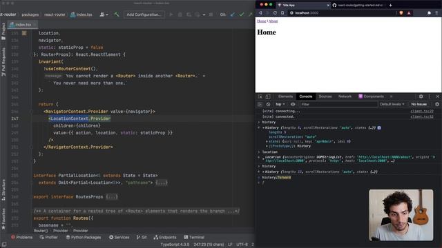 Building a React Router V6 Clone | So Simple! смотреть онлайн