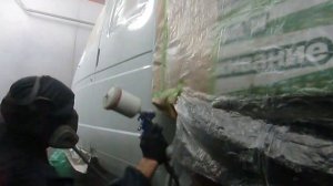 Покраска кабины ГАЗели