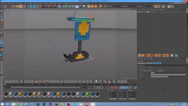 Free Segway Minecraft Model ~ TheShift (Cinema 4D ) смотреть онлайн