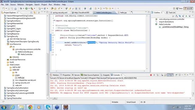 tutorial 38 java Spring MVC for Beginners 3 смотреть онлайн