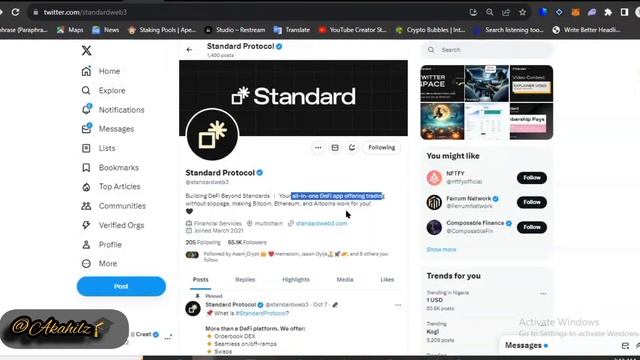 The Future Of DeFi: Standard Protocol Launches On Linea Network - $STND Token Price Predictions смотреть онлайн