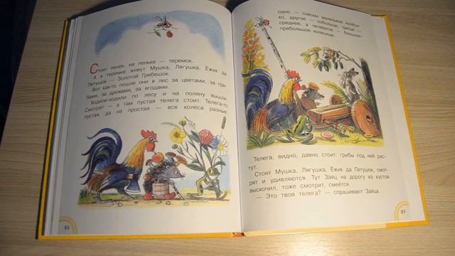 Видеообзор на книгу В.Сутеева "Сказочные истории в картинках" смотреть онлайн