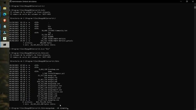 Respaldo Y carga de respaldo de una base de datos MONGODB || UTTECAMAC смотреть онлайн
