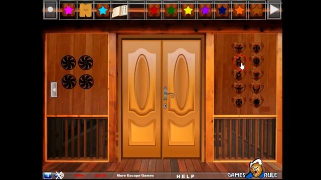 Easy Escape Wooden House walkthrough Games2Rule. смотреть онлайн