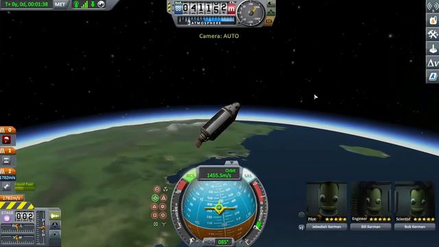Подробный гайд как выйти на орбиту в Kerbal Space Program смотреть онлайн