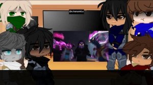 ✨ninjago react to lloyd (RUS/ENG)✨ (characters after season 11)