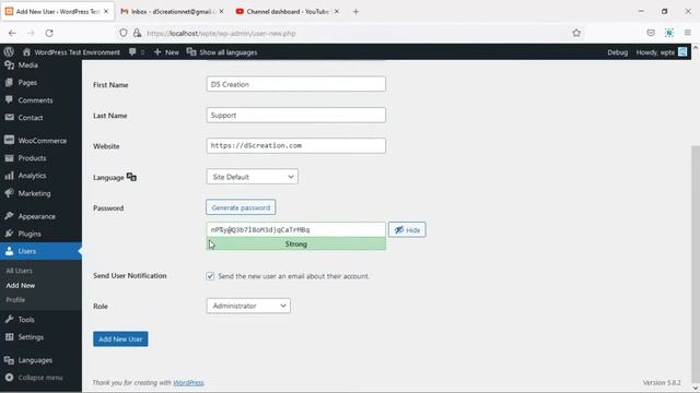 Create a WordPress User Account | Create a Temporary WordPress Admin User or Account смотреть онлайн