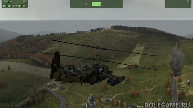 ArmA 2 - First meeting with Ka-50 (HD) смотреть онлайн