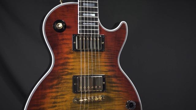 Gibson Les Paul Axcess Custom Shop Made 2 Measure Bengal Burst смотреть онлайн