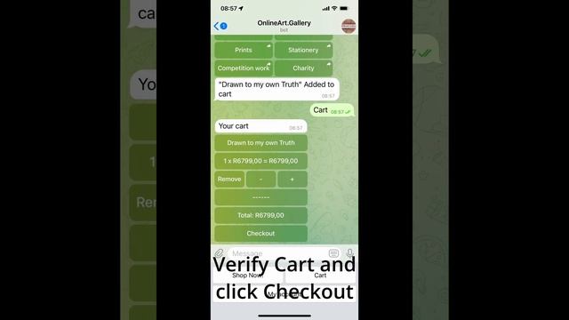 Shop on Telegram смотреть онлайн