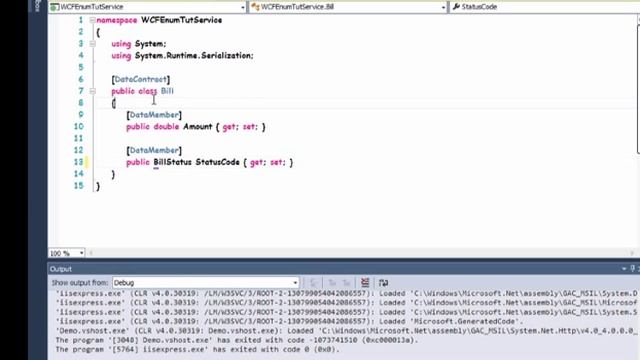 Using Enum with WCF смотреть онлайн